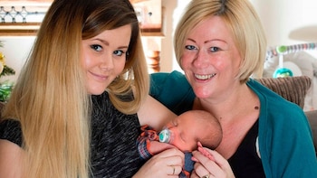 Jessica Jenkins y su madre