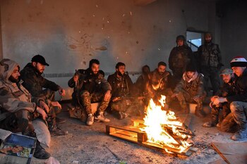 Miembros del Ejército leal a