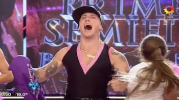 El Polaco, finalista del “Bailando”