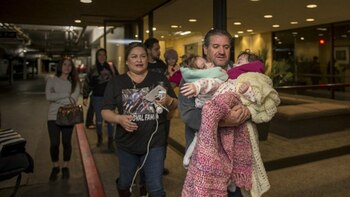 Aida y Arturo, padres de