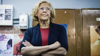 La alcaldesa de Madrid, Manuela Carmena