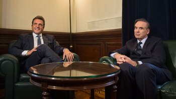 Sergio Massa y Miguel Pichetto