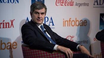 Marcos Peña dialogó con periodistas