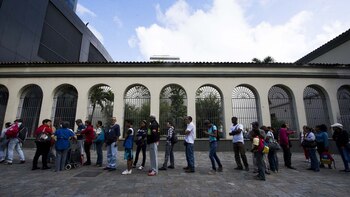 Los venezolanos se quedaron a