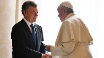 La visita de Santos al