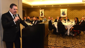 Montoto habló ante los socios