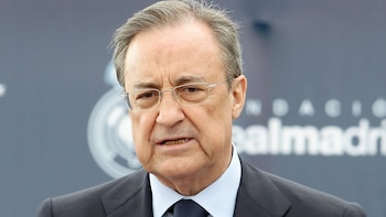 Florentino Pérez, presidente del Real