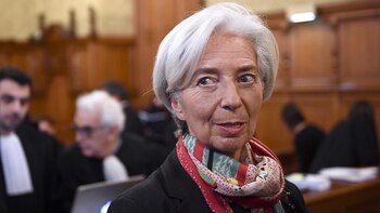Lagarde, directora del FMI (AFP)