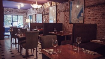 La elegante casa cuenta con