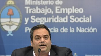 El ministro de Trabajo, Jorge