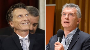 Macri antes y después de