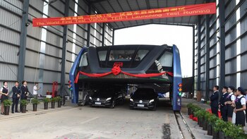 Sólo recorrió 300 metros por