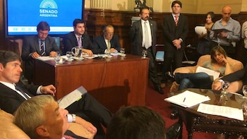 La sesión de la Comisión