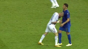 El recordado cabezazo de Zidane