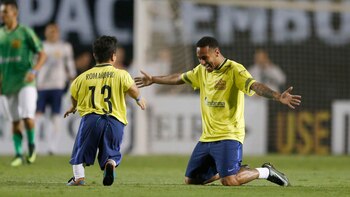 Neymar convirtió cuatro goles de