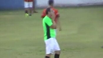 Al finalizar el partido, las