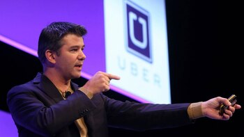 El fundador de Uber Travis