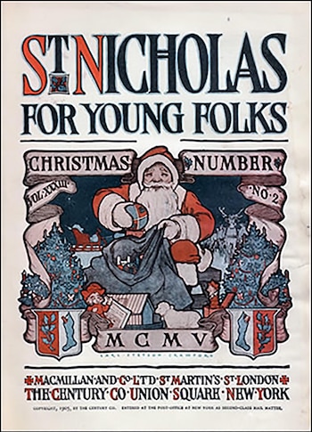 San Nicolás, ya travestido en