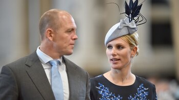 Zara Phillips y su marido