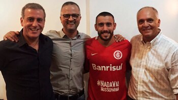 Ruschel con la camiseta del