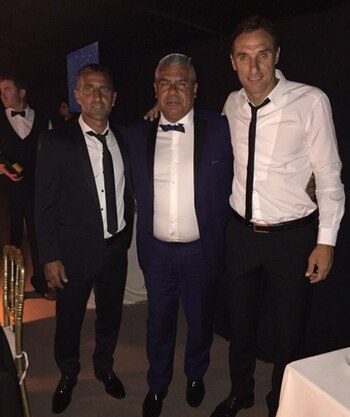 Raúl Cascini, Chiqui Tapia y