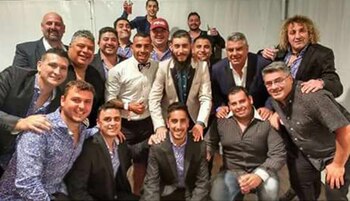 Tevez y sus amigos en