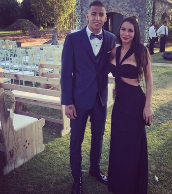 Fernando Tobio y su mujer