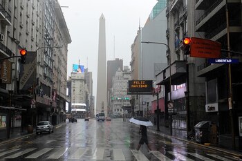 La lluvia promete traer un