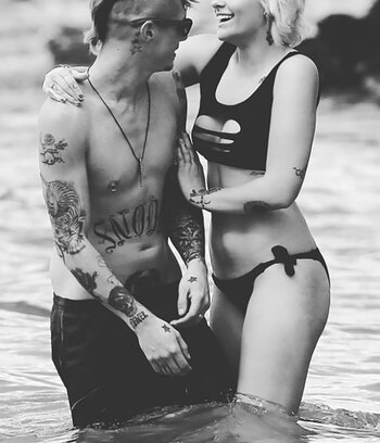 Paris Jackson con Michael Snoddy