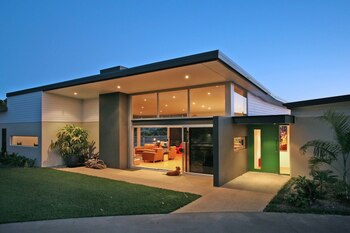 Una de las casas donde