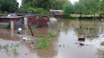 Inundaciones en la localidad bonaerense