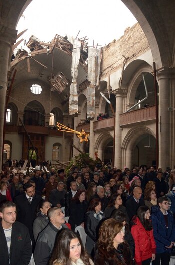 Cristianos celebran la Navidad en