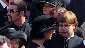 George Michael con Elton John