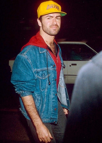 George Michael en una fiesta