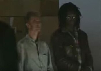 David Bowie y Seal aprecian