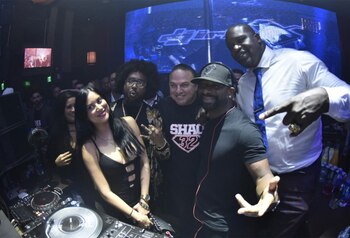 Shaq, ex jugador de baloncesto,