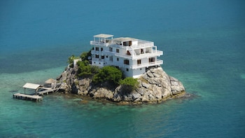 La isla es una propiedad privada de 4 mil metros cuadrados