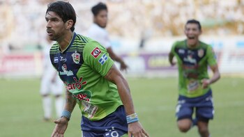 Abreu jugó en el Santa