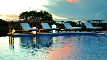 La piscina es uno de