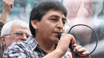 Carlos Quintriqueo, secretario general de