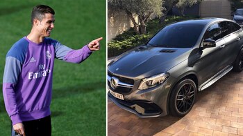 Cristiano tiene 22 vehículos