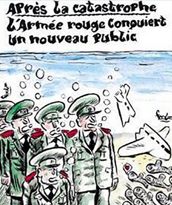 “Después de la catástrofe, el Ejército Rojo conquista un nuevo público”