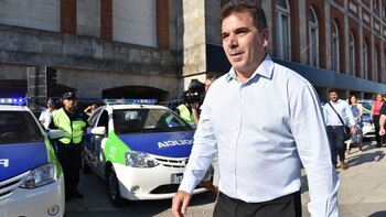 El ministro de Seguridad bonaerense,