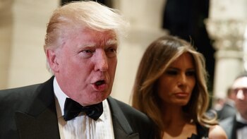 El presidente electo Donald Trump