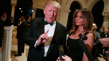 Todavía presidente electo, Donald Trump