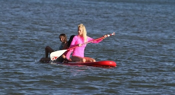 Disfrutando de sus vacaciones en