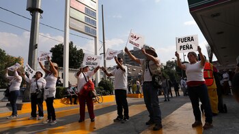 Las protestas por el gasolinazo