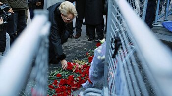 Ciudadanos turcos y turistas recuesdan