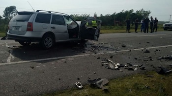 El choque se produjo en