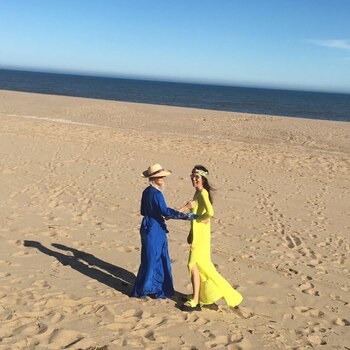 Las diseñadoras Rocío y Jazmin